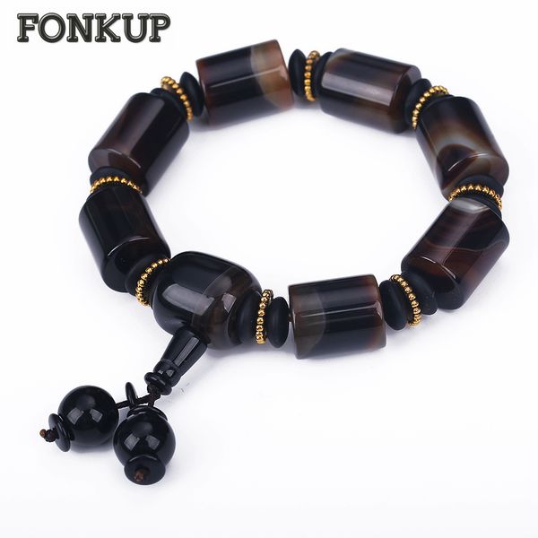 forkup black old agate wristband trendy men geometric bracelets cylindrical wedding jewelry round spacer sport cord viking reiki, Golden;silver
forkup black old agate wristband trendy men geometric bracelets cylindrical wedding jewelry round spacer sport cord viking reiki, Golden;silver