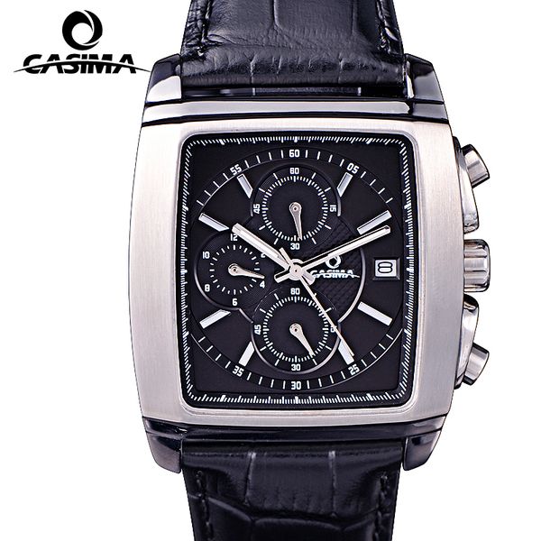 relogio masculino casima watch men waterproof rectangle dial business dress quartz wrist watch genuine leather strap clock saat, Slivery;brown
relogio masculino casima watch men waterproof rectangle dial business dress quartz wrist watch genuine leather strap clock saat, Slivery;brown