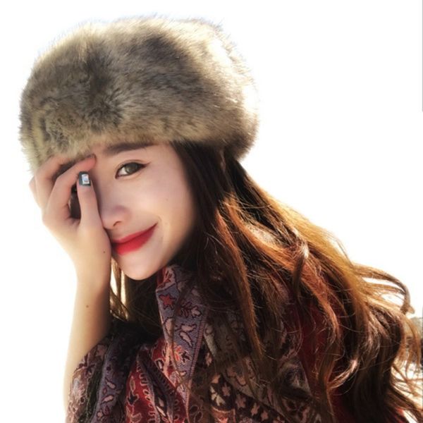 women hats ski hat 2018 lady russian tick fluffy fur hat headband winter female hats for autumn, Blue;gray
women hats ski hat 2018 lady russian tick fluffy fur hat headband winter female hats for autumn, Blue;gray