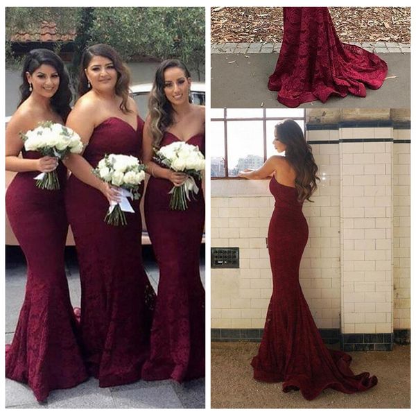 sweetheart burgundy lace mermaid long bridesmaid dresses 2021 wine maid of honor wedding guest dress prom party gowns, White;pink
sweetheart burgundy lace mermaid long bridesmaid dresses 2021 wine maid of honor wedding guest dress prom party gowns, White;pink