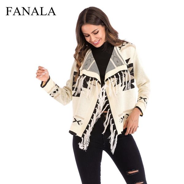 women casual turn-down collar long sleeve patchwork tassel cardigan slim spring autumn geometric black apricot, White;black
women casual turn-down collar long sleeve patchwork tassel cardigan slim spring autumn geometric black apricot, White;black