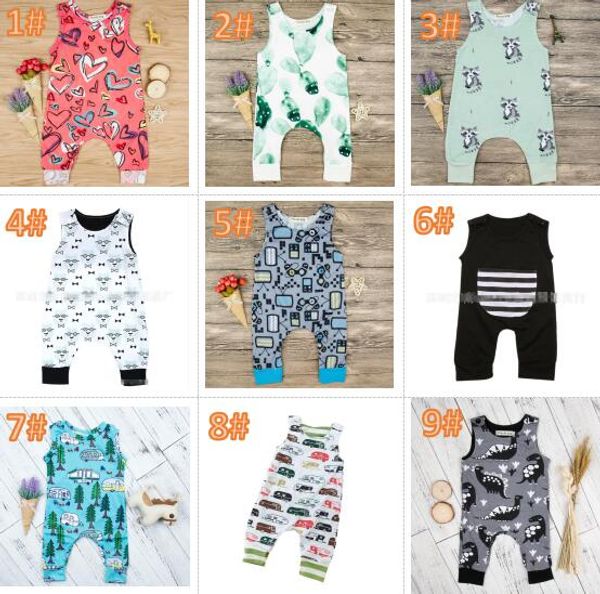 20 styles Baby Print Rompers Multi Designs babys Cactus Forest Road Newborn Infant Baby Girls Boys Summer Clothes Jumpsuit Playsuits 3-18M
20 styles Baby Print Rompers Multi Designs babys Cactus Forest Road Newborn Infant Baby Girls Boys Summer Clothes Jumpsuit Playsuits 3-18M