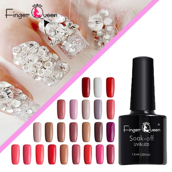 fingerqueen gel polish different colors 7.5ml professional uv gel nail polish long lasting soak off smooth nails lacquer lovely, Red;pink
fingerqueen gel polish different colors 7.5ml professional uv gel nail polish long lasting soak off smooth nails lacquer lovely, Red;pink