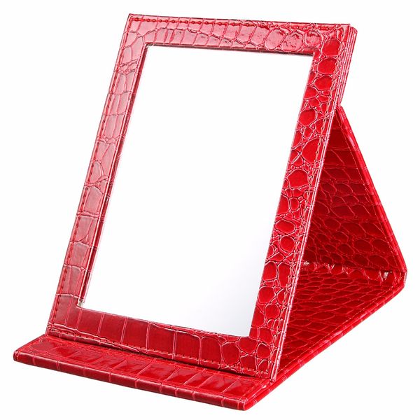 size l:18*25.5*1.6cm portable foldable makeup mirror leather cosmetic mirror alligator pattern women beauty make up
size l:18*25.5*1.6cm portable foldable makeup mirror leather cosmetic mirror alligator pattern women beauty make up