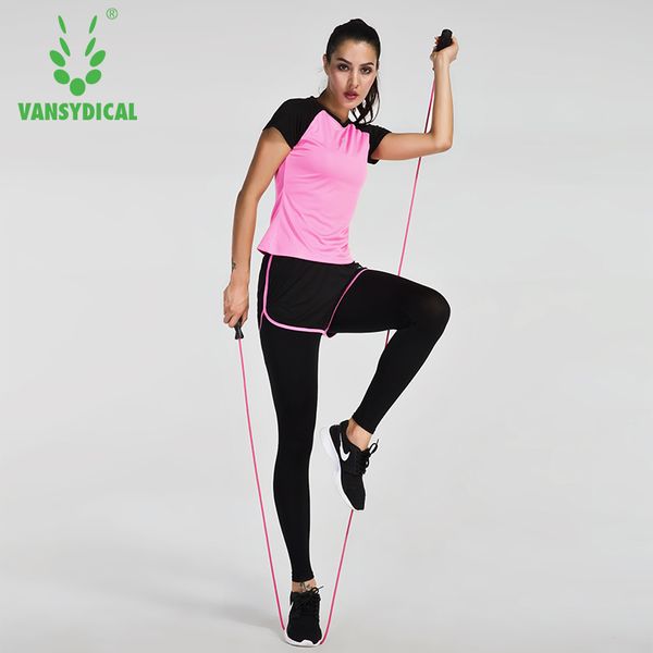 vansydical women fitness sets gym workout sportswear 5pcs/set tracksuits jacket t shirt leggings and sports bra, Black;blue
vansydical women fitness sets gym workout sportswear 5pcs/set tracksuits jacket t shirt leggings and sports bra, Black;blue