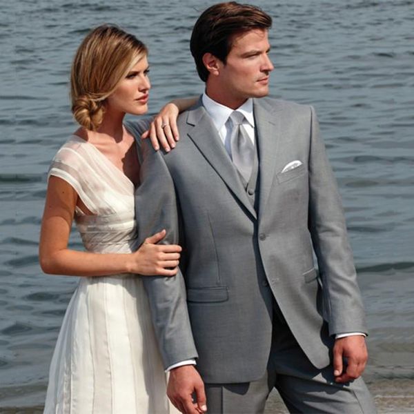grey men suits custom made groom beach wedding suit man blazer 3 piece jacket pants vest latest designs slim fit groomsmen suit, Black;gray
grey men suits custom made groom beach wedding suit man blazer 3 piece jacket pants vest latest designs slim fit groomsmen suit, Black;gray