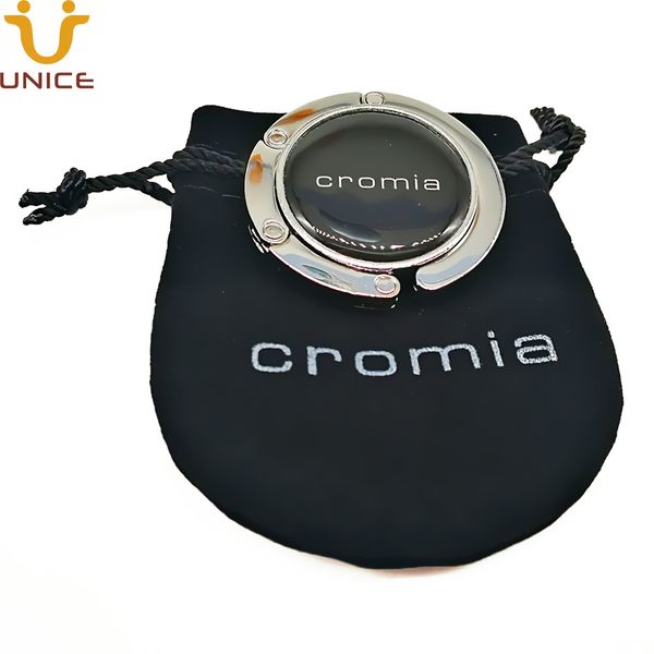 moq 100pcs custom your logo table purse hanger magnetic foldable purse hook bag holder & customized velvet bag beauty souvenir gifts
moq 100pcs custom your logo table purse hanger magnetic foldable purse hook bag holder & customized velvet bag beauty souvenir gifts