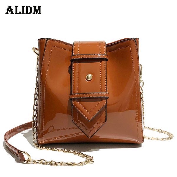 fashion bucket patent leather women bag handbags small chains crossbody bags for women shoulder bag
fashion bucket patent leather women bag handbags small chains crossbody bags for women shoulder bag