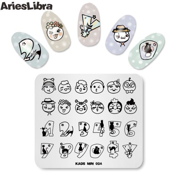 1pc min 024 nail art stamping plates lovely patterns cartoon number design plates stamp nail 2018 selling style, White
1pc min 024 nail art stamping plates lovely patterns cartoon number design plates stamp nail 2018 selling style, White