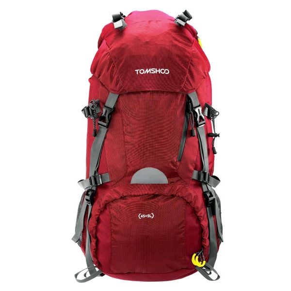 tomshoo 45+5l men women outdoor bags hiking tactical backpack climbing rucksack trekking sport backpack with rain cover
tomshoo 45+5l men women outdoor bags hiking tactical backpack climbing rucksack trekking sport backpack with rain cover
