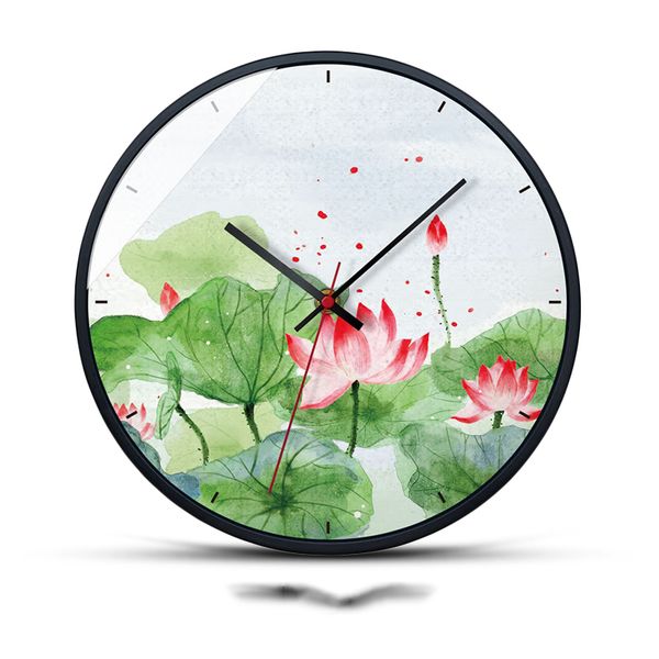 pastoral style wall clock lotus pattern needle quartz metal glass mirror clock hanging the wall home bedroom decoration crafts
pastoral style wall clock lotus pattern needle quartz metal glass mirror clock hanging the wall home bedroom decoration crafts