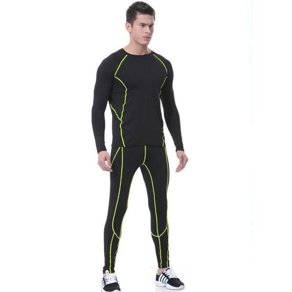 2018 men's compression running set football basketball training suit running clothing fitness jogging leggings tights shirt, Black;blue
2018 men's compression running set football basketball training suit running clothing fitness jogging leggings tights shirt, Black;blue