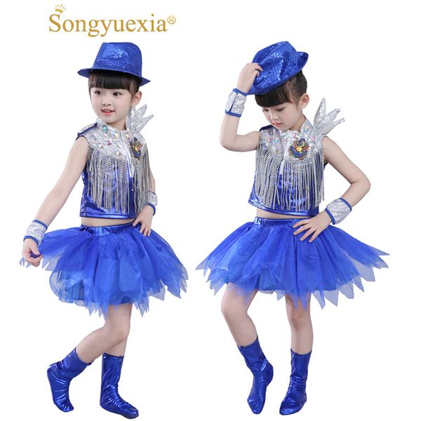 songyuexia children latin jazz modern dancewear tassel stage performance clothes hip hop sequins boy girl dancing clothes, Black;red
songyuexia children latin jazz modern dancewear tassel stage performance clothes hip hop sequins boy girl dancing clothes, Black;red