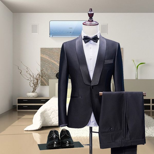 formal black men suits for wedding groom tuxedo slim fit men's blazers jacket pants 2 piece men suits satin shawl lapel prom wear, Black;gray
formal black men suits for wedding groom tuxedo slim fit men's blazers jacket pants 2 piece men suits satin shawl lapel prom wear, Black;gray