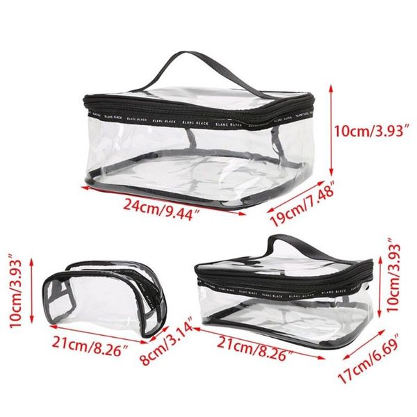 waterproof transparent pvc makeup cosmetic bag wash bag organizer storage bath toiletry beauty kit holder pouch case
waterproof transparent pvc makeup cosmetic bag wash bag organizer storage bath toiletry beauty kit holder pouch case