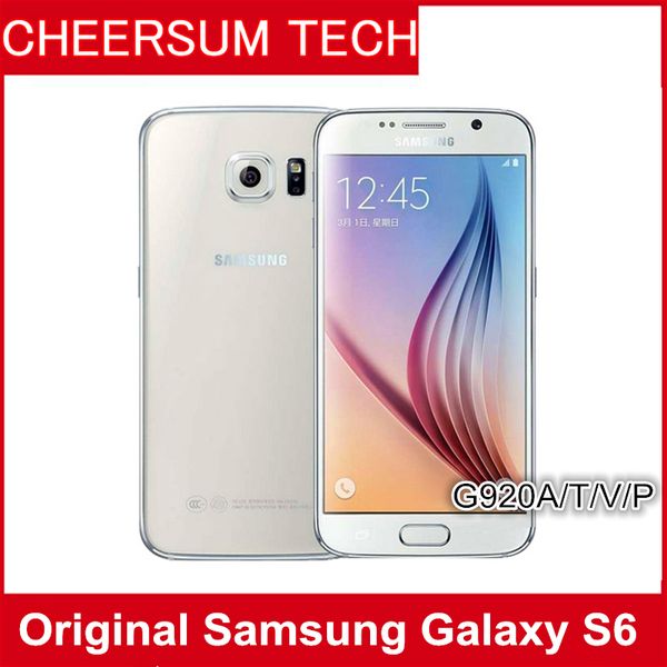 

Refurbished Original Samsung Galaxy S6 G920A G920T G920V G920P G920F Cell Phone Octa Core 3GB/32GB 16MP 5.1 inch 4G LTE Unlocked Phone