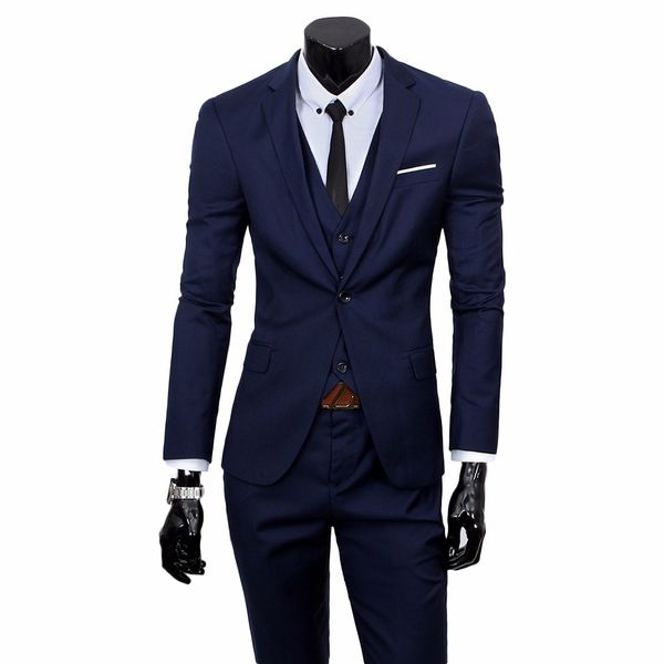 terno tuxedo bussiness blazer suits slim fit men suit latest coat pant gentleman suits wedding groom jacket with pants vest, White;black
terno tuxedo bussiness blazer suits slim fit men suit latest coat pant gentleman suits wedding groom jacket with pants vest, White;black