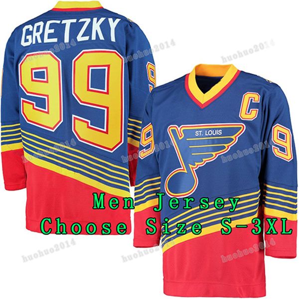 

99 Wayne Gretzky Patrick Maroon Tyler Bozak St. Louis Blues Vladimir Tarasenko Brayden Schenn Allen Berglund Steen Schwartz Hutton Jerseys