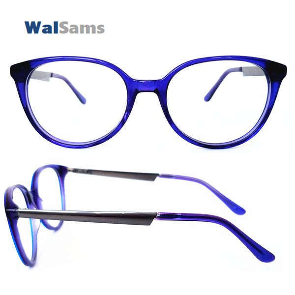 round acetate optical frame with clear lens handmade eyeglasses frame glasses with case flexible eyewear for young style-sams03, Silver
round acetate optical frame with clear lens handmade eyeglasses frame glasses with case flexible eyewear for young style-sams03, Silver