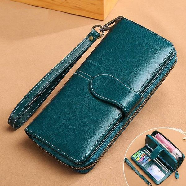 loeil 2018 new leather ladies wallet female long zipper wallet korean version of the personality women's clutch, Red;black
loeil 2018 new leather ladies wallet female long zipper wallet korean version of the personality women's clutch, Red;black