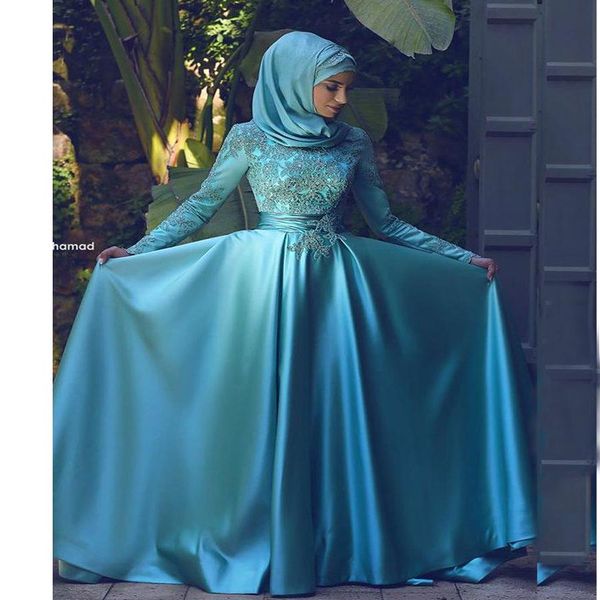 Islamic Abaya Moroccan Kaftan Dresses Women Evening Wear High Neck Appliqued Beaded Long Sleeve Muslim Evening Dresses Dubai Arabic Dress
Islamic Abaya Moroccan Kaftan Dresses Women Evening Wear High Neck Appliqued Beaded Long Sleeve Muslim Evening Dresses Dubai Arabic Dress