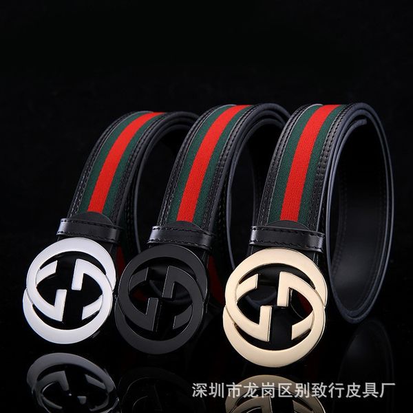 Luxury Designer Belt Double Letter G High Quality Brand Men Women Belts G Buckle Soild Genuine Leather Belts For Male/Women
Luxury Designer Belt Double Letter G High Quality Brand Men Women Belts G Buckle Soild Genuine Leather Belts For Male/Women