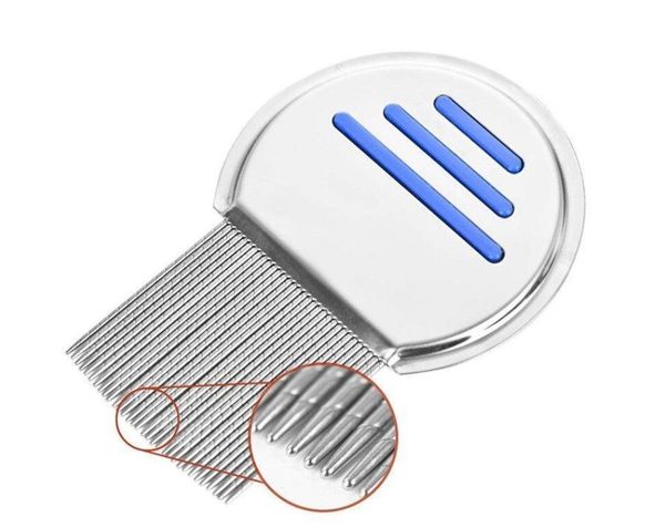 stainless steel terminator lice comb nit kids hair rid headlice super density teeth remove nits comb ship, Silver
stainless steel terminator lice comb nit kids hair rid headlice super density teeth remove nits comb ship, Silver