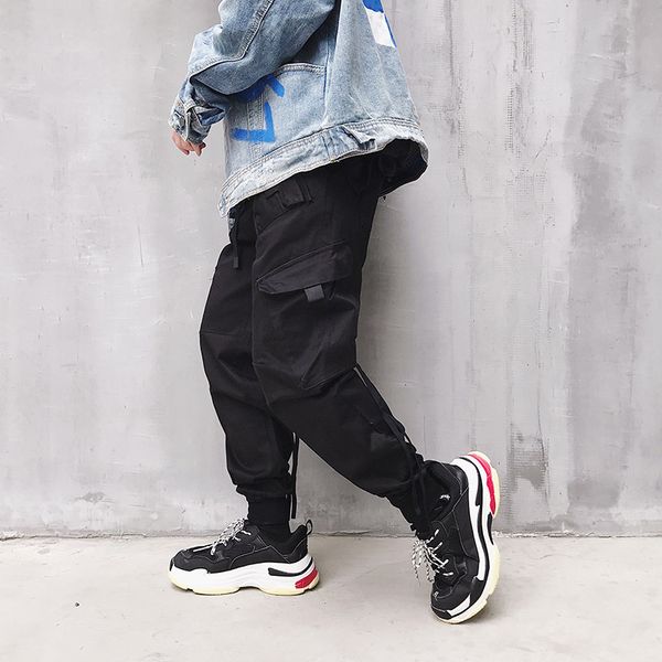 2021 hip loose men new jogger elastic fashion sweatpants pant pant male waist streetwear cargo harem hop trousers casual aeqsf, Black
2021 hip loose men new jogger elastic fashion sweatpants pant pant male waist streetwear cargo harem hop trousers casual aeqsf, Black