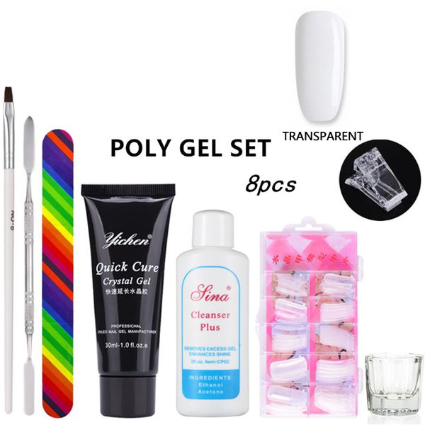 30ml quick building gel uv builder gel brush nail mold tips clip finger extension tool kit #1 transparent
30ml quick building gel uv builder gel brush nail mold tips clip finger extension tool kit #1 transparent