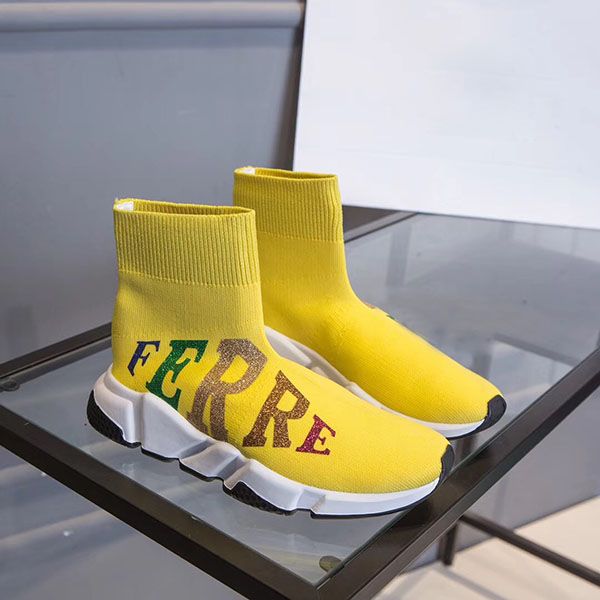 luxury fashion ladies printed couple sock boots fashion personality designer flat-sole boots size 34-45, Black
luxury fashion ladies printed couple sock boots fashion personality designer flat-sole boots size 34-45, Black