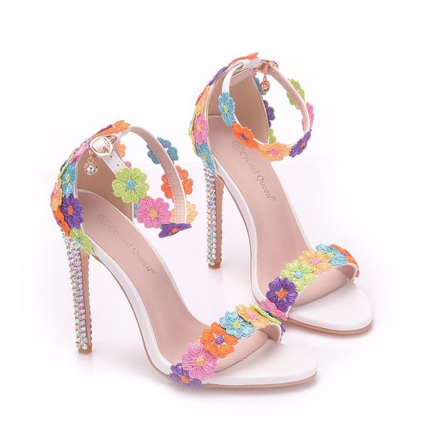 new summer ab crystal open toe shoes for women super high heels fashion multi flowers stiletto heel wedding shoes ankle strip bridal sandals, Black
new summer ab crystal open toe shoes for women super high heels fashion multi flowers stiletto heel wedding shoes ankle strip bridal sandals, Black