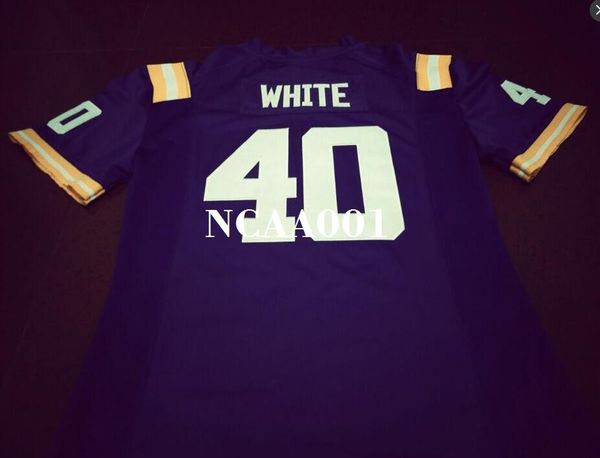 men #40 devin white white purple lsu tigers size-4xl or custom any name or number alumni college jersey, Black;red
men #40 devin white white purple lsu tigers size-4xl or custom any name or number alumni college jersey, Black;red