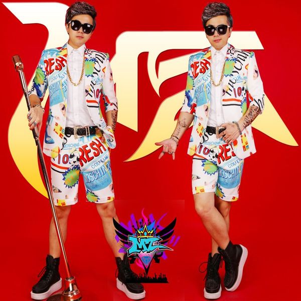 formal dress men's suit sets nightclub men's stage singer dj performance clothing bar singer clothing costumes, White;black
formal dress men's suit sets nightclub men's stage singer dj performance clothing bar singer clothing costumes, White;black