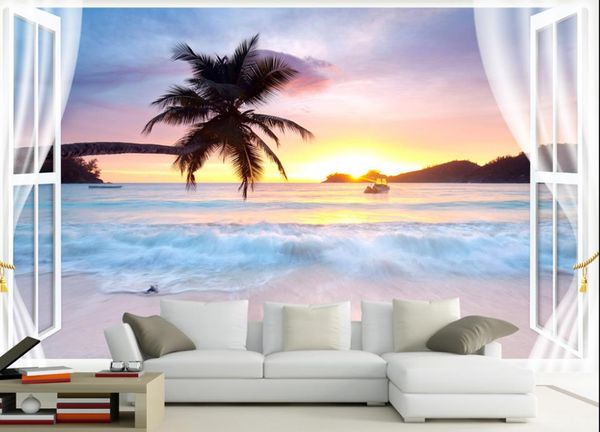 evening window, seaside scenery, 3d stereo tv background wall wallpaper for walls 3 d for living room
evening window, seaside scenery, 3d stereo tv background wall wallpaper for walls 3 d for living room