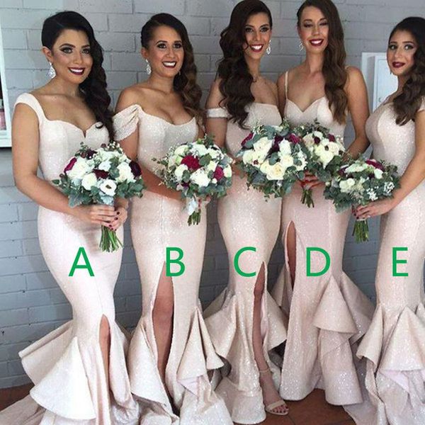 2018 plus size mermaid sequined prom vestidos de festa vestido longo para cas bridesmaid dresses, White;pink
2018 plus size mermaid sequined prom vestidos de festa vestido longo para cas bridesmaid dresses, White;pink