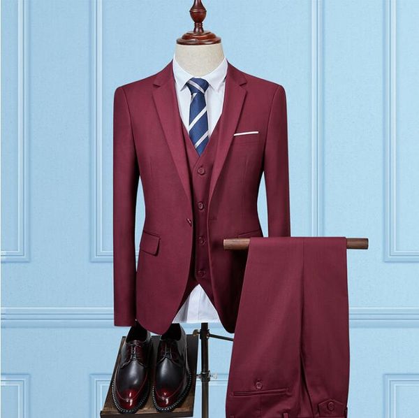 (jackets+vest+pants)2018 new arrival men slim suit groom wedding suits for men tuxedo one button men's blazer jacket size men tuxedos g, White;black
(jackets+vest+pants)2018 new arrival men slim suit groom wedding suits for men tuxedo one button men's blazer jacket size men tuxedos g, White;black