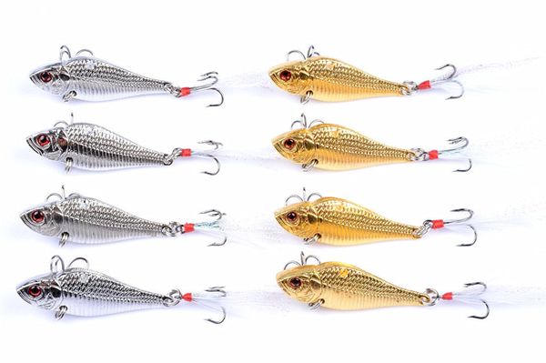 gold silver color metal vib laser swimbaits sinking fishing lure 5cm 14.5g 3d eyes lifelike fish crankbaits feather hooks
gold silver color metal vib laser swimbaits sinking fishing lure 5cm 14.5g 3d eyes lifelike fish crankbaits feather hooks