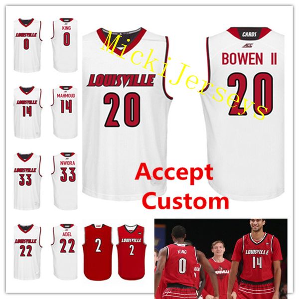 Custom NCAA Louisville Cardinals College Basketball Jerseys Damion Lee VJ. King Anas Mahmoud Brian Bowen Deng Adel Nwora Louisville Cardinal
Custom NCAA Louisville Cardinals College Basketball Jerseys Damion Lee VJ. King Anas Mahmoud Brian Bowen Deng Adel Nwora Louisville Cardinal