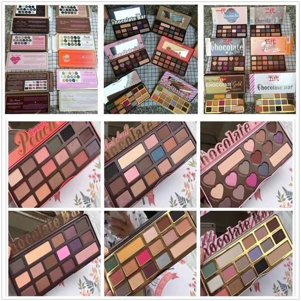 Hot sweet peach eye shadow Chocolate Gold palette eyeshadow Too fAce white Chocolate bar 18 colors Peaches Eye shadow Makeup Cosmetics
Hot sweet peach eye shadow Chocolate Gold palette eyeshadow Too fAce white Chocolate bar 18 colors Peaches Eye shadow Makeup Cosmetics