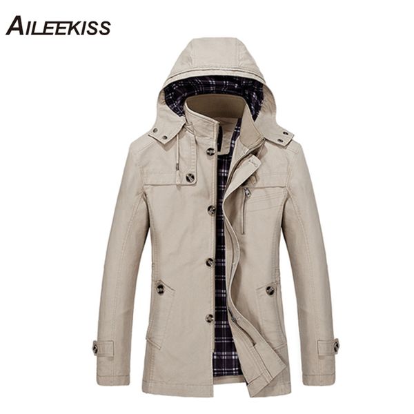 aileekiss 2018 men autumn winter cotton jackets for man casual male jacket coat long section fashion trench coat xt745, Black;brown
aileekiss 2018 men autumn winter cotton jackets for man casual male jacket coat long section fashion trench coat xt745, Black;brown