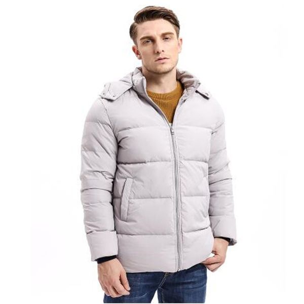 2018 winter men down hoodie coats mid-weight 80% down warm long jackets hat detachable solid color basic style, Black;white
2018 winter men down hoodie coats mid-weight 80% down warm long jackets hat detachable solid color basic style, Black;white