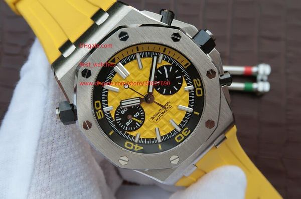 factory supplier 42mm yellow dial quartz movement chronograph satch mens watches wristwatches new arrival, Slivery;brown
factory supplier 42mm yellow dial quartz movement chronograph satch mens watches wristwatches new arrival, Slivery;brown