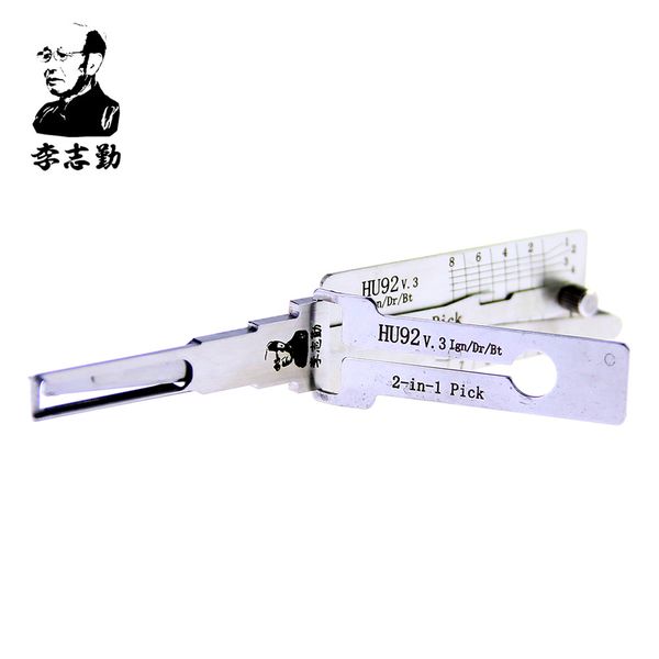 Mr. Li's Original Lishi HU92 V.3 2in1 Decoder and Pick - Best Automotive Locks Unlock Tools on the Market
Mr. Li's Original Lishi HU92 V.3 2in1 Decoder and Pick - Best Automotive Locks Unlock Tools on the Market