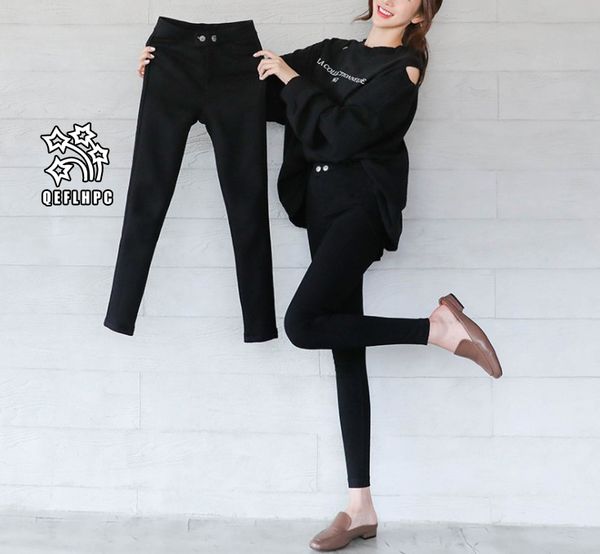2018 ladies tight pants leggings fashion casual ladies trousers elasticity cotton blend keep warm ventilation women pencil pants black a9108
2018 ladies tight pants leggings fashion casual ladies trousers elasticity cotton blend keep warm ventilation women pencil pants black a9108