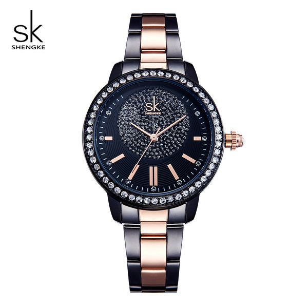 shengke luxury quartz watch crystal women bracelet watches 2018 brand ladies female wrist watch relogio feminino #k0075 y18102310, Slivery;brown
shengke luxury quartz watch crystal women bracelet watches 2018 brand ladies female wrist watch relogio feminino #k0075 y18102310, Slivery;brown