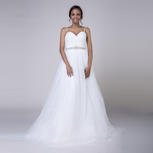 new backless crystal sash beads plus size wedding dresses 2019 spaghetti strap white tulle modern bridal gown custom made beach boho summer
new backless crystal sash beads plus size wedding dresses 2019 spaghetti strap white tulle modern bridal gown custom made beach boho summer
