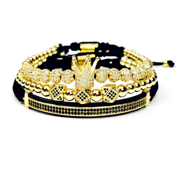 Jewelry crown charm men bracelet macrame bead bracelet for women pul eira ma culina pul eira feminina
Jewelry crown charm men bracelet macrame bead bracelet for women pul eira ma culina pul eira feminina