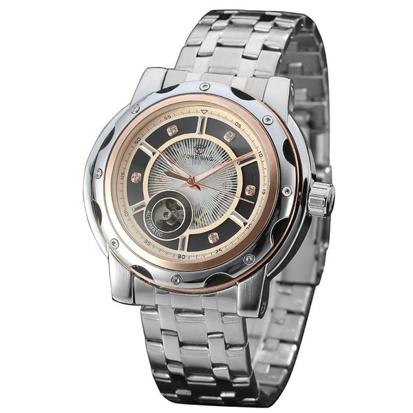 forsining europe america personality multifunction steel strip men hollow diamond rivet line simple leisure business mechanical watches, Slivery;brown
forsining europe america personality multifunction steel strip men hollow diamond rivet line simple leisure business mechanical watches, Slivery;brown