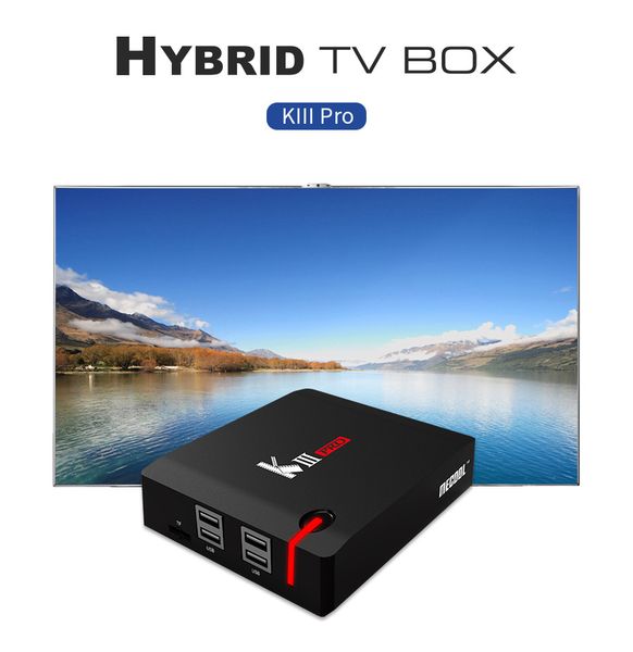 mecool kiii pro tvbox s912 3g 16g android 7.1 4k hd еева пѬиавка dvb tv