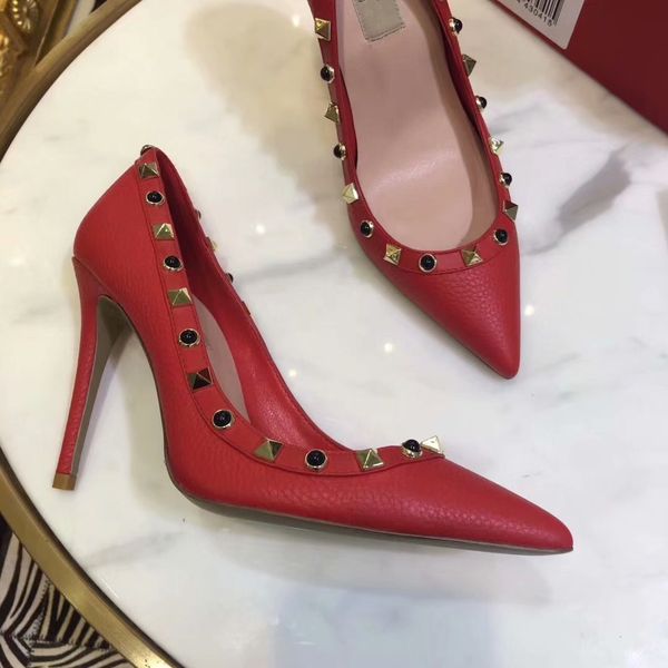nude red women gladiator dress wedding high heeled pumps shoes crystals fashion studs ladies party heeled shoes pointed toe female pumps, Black
nude red women gladiator dress wedding high heeled pumps shoes crystals fashion studs ladies party heeled shoes pointed toe female pumps, Black
